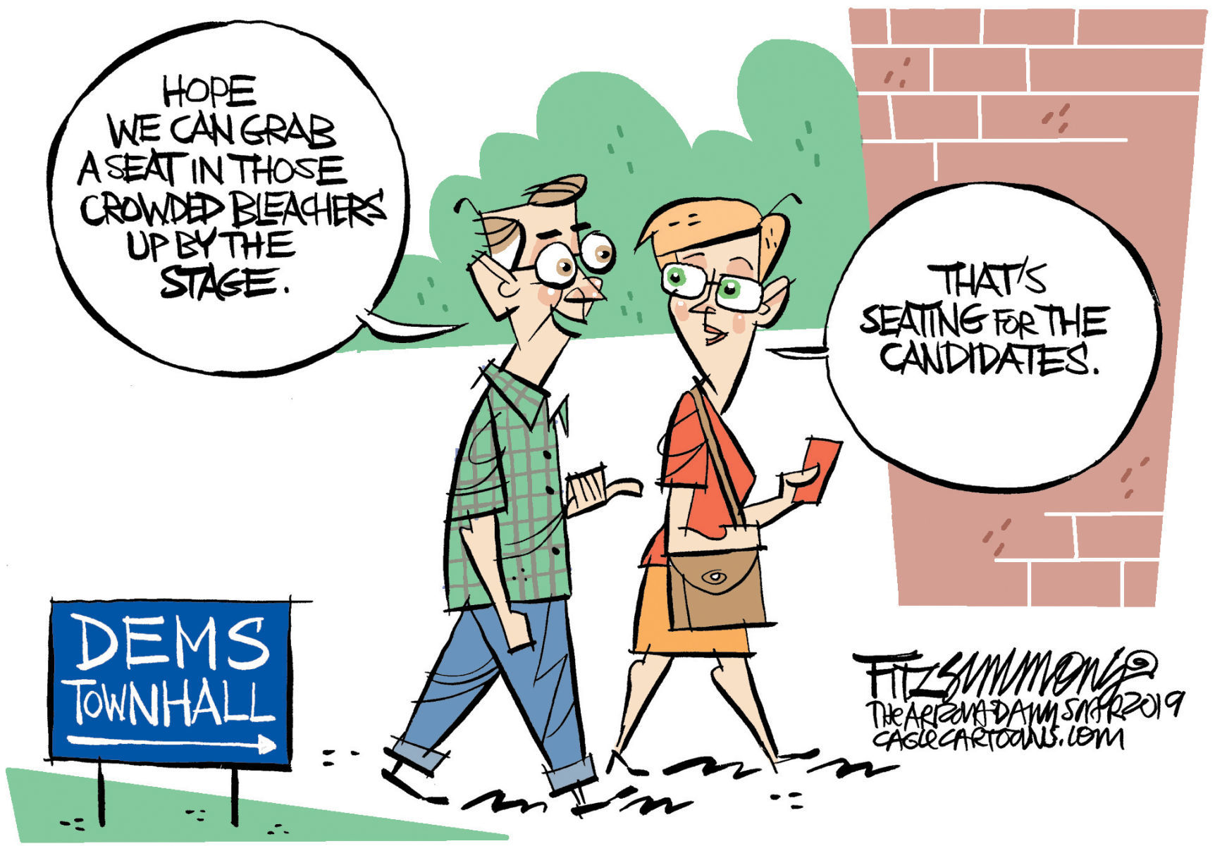 Daily Fitz Cartoon: Dems